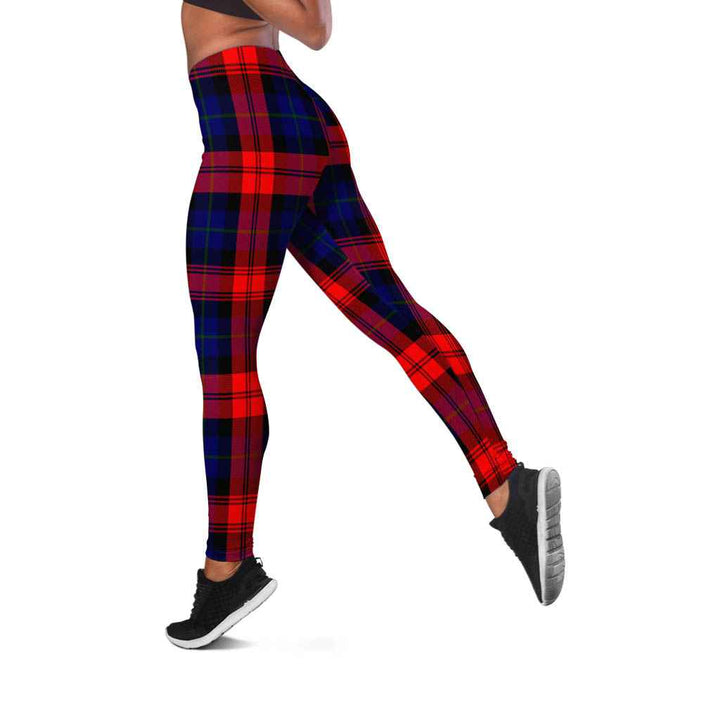 Scottish MacLachlan Modern Clan Tartan Women Leggings Tartan Plaid 2