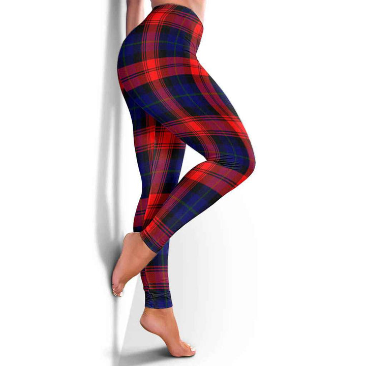 Scottish MacLachlan Modern Clan Tartan Women Leggings Tartan Plaid 4