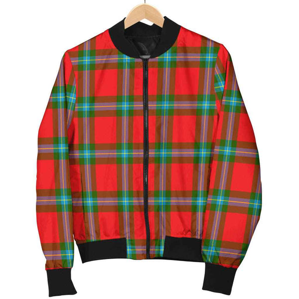 Scottish MacLaine of Loch Buie Clan Tartan Bomber Jacket Tartan Plaid 1