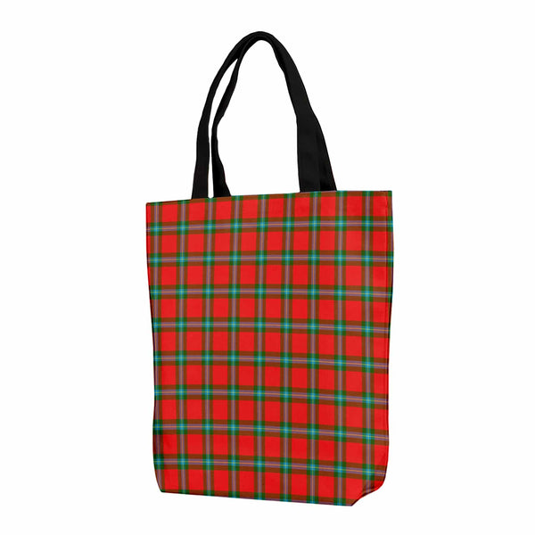 Scottish MacLaine of Loch Buie Clan Tartan Canvas Bag With Shoulder Strap Tartan Plaid 1