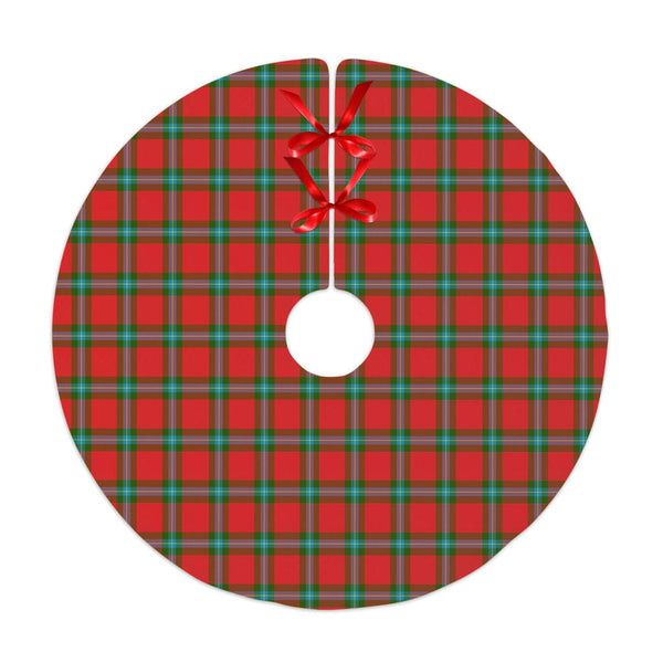 Scottish MacLaine of Loch Buie Clan Tartan Christmas Tree Skirt No Tassels 1 Tartan Plaid
