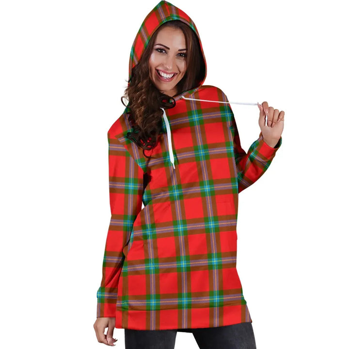 Scottish MacLaine of Loch Buie Clan Tartan Hoodie Dress