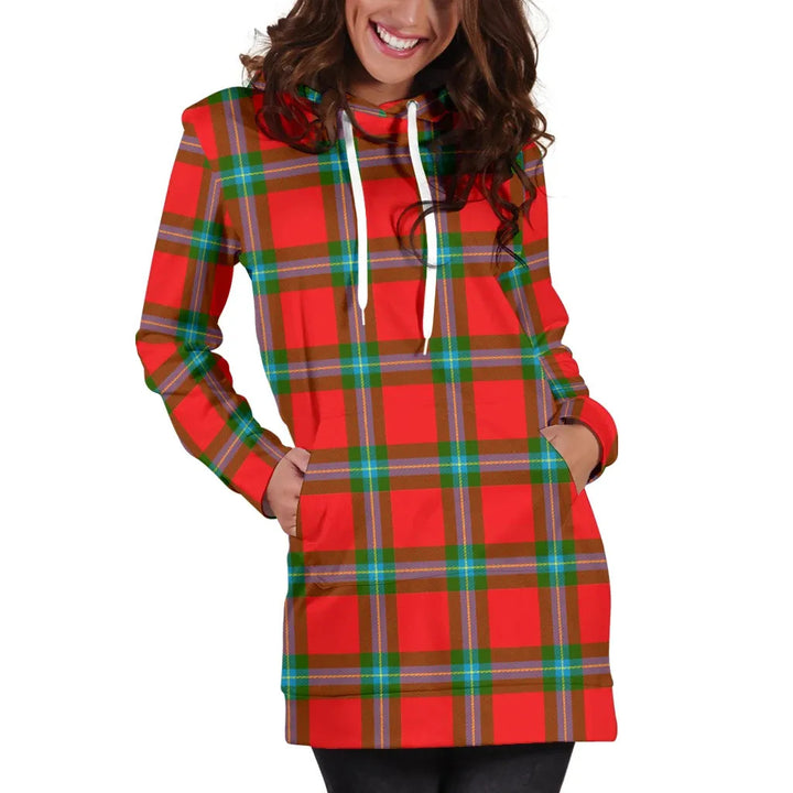 Scottish MacLaine of Loch Buie Clan Tartan Hoodie Dress
