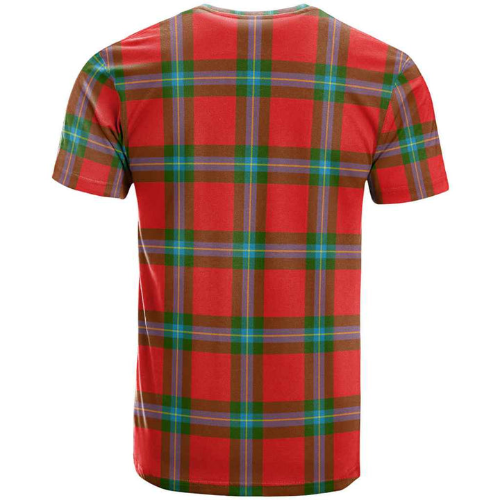 Scottish MacLaine of Loch Buie Clan Tartan T-Shirt Back Side Tartan Plaid