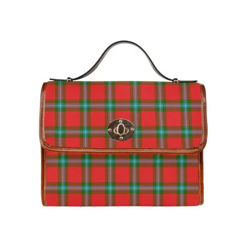 Scottish MacLaine of Loch Buie Clan Tartan Waterproof Canvas Bag Tartan Plaid 1