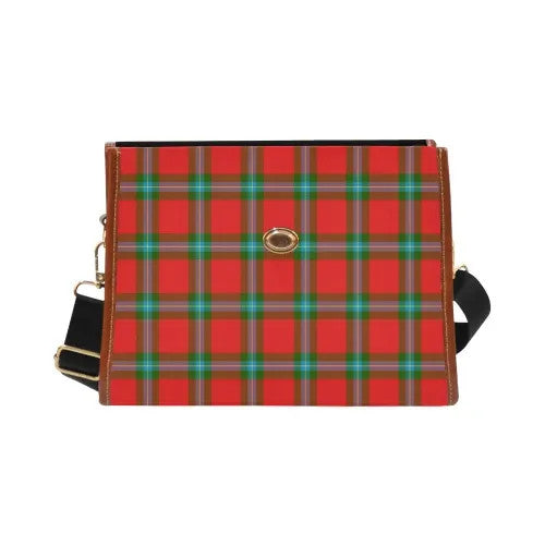 Scottish MacLaine of Loch Buie Clan Tartan Waterproof Canvas Bag Tartan Plaid 2