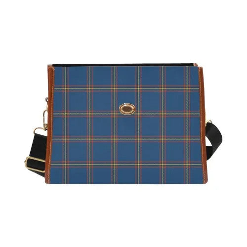 Scottish MacLaine of Loch Buie Hunting Ancient Clan Tartan Waterproof Canvas Bag Tartan Plaid 2