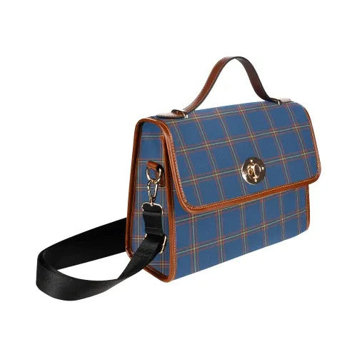 Scottish MacLaine of Loch Buie Hunting Ancient Clan Tartan Waterproof Canvas Bag Tartan Plaid 3