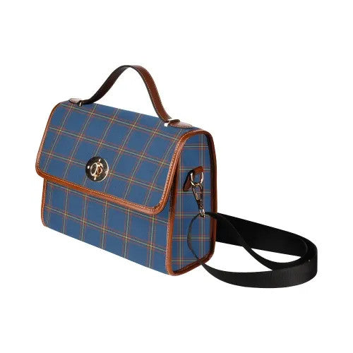 Scottish MacLaine of Loch Buie Hunting Ancient Clan Tartan Waterproof Canvas Bag Tartan Plaid 4