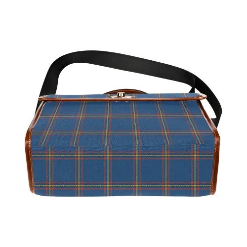 Scottish MacLaine of Loch Buie Hunting Ancient Clan Tartan Waterproof Canvas Bag Tartan Plaid 5