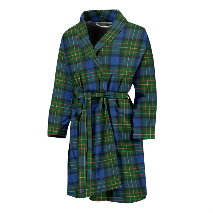 Scottish MacLaren Ancient Clan Tartan Bathrobe 1