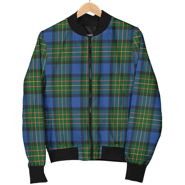 Scottish MacLaren Ancient Clan Tartan Bomber Jacket Tartan Plaid 1