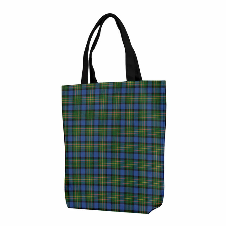 Scottish MacLaren Ancient Clan Tartan Canvas Bag With Shoulder Strap Tartan Plaid 1