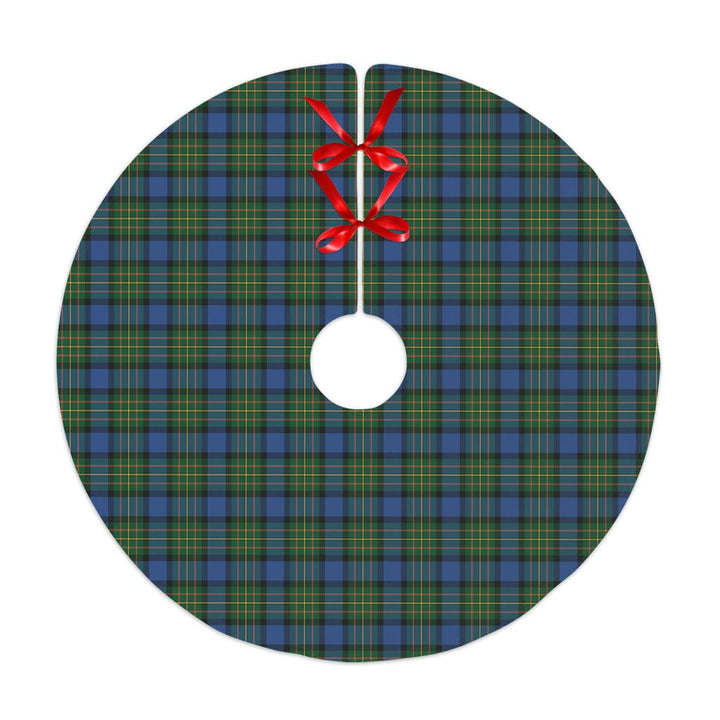 Scottish MacLaren Ancient Clan Tartan Christmas Tree Skirt No Tassels 1 Tartan Plaid