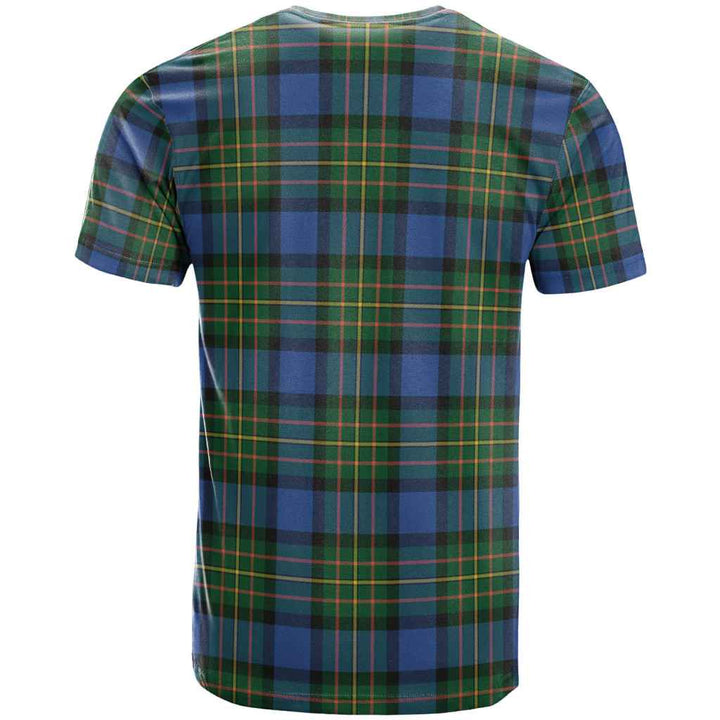 Scottish MacLaren Ancient Clan Tartan T-Shirt Back Side Tartan Plaid