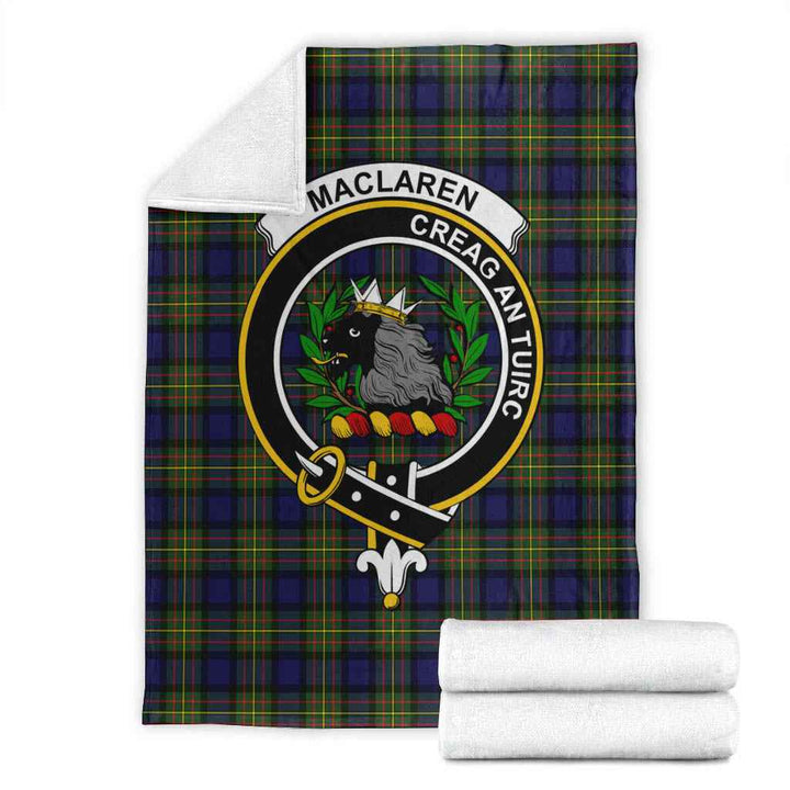 Scottish MacLaren Clan Crest Tartan Blanket Tartan Plaid 1