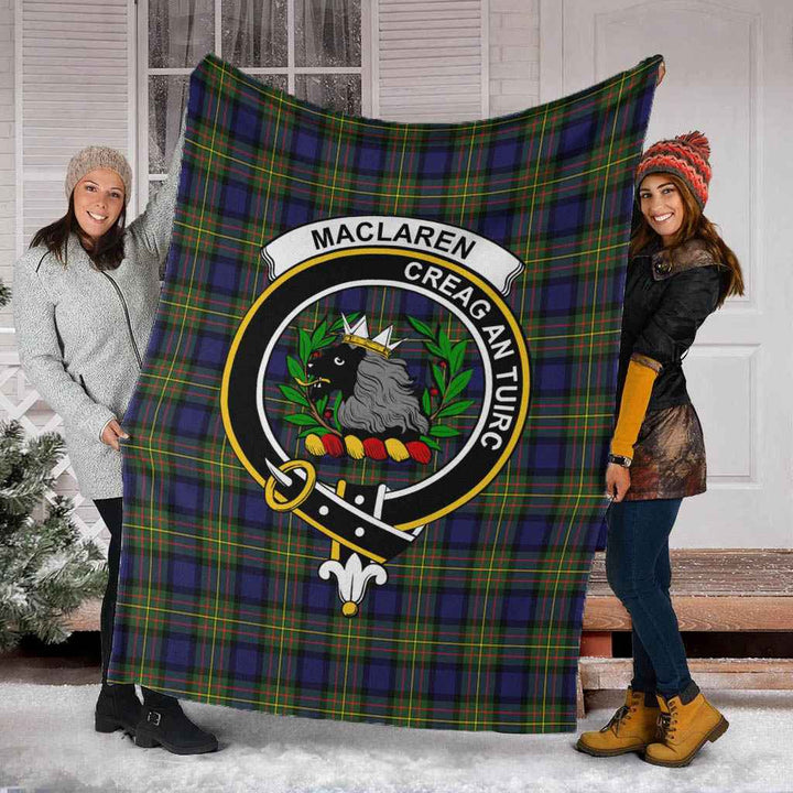Scottish MacLaren Clan Crest Tartan Blanket Tartan Plaid 5