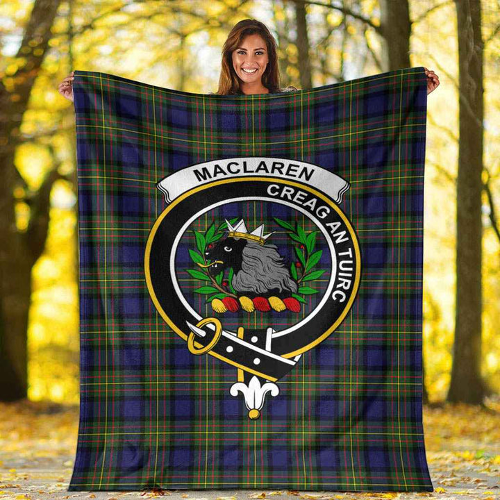 Scottish MacLaren Clan Crest Tartan Blanket Tartan Plaid 6
