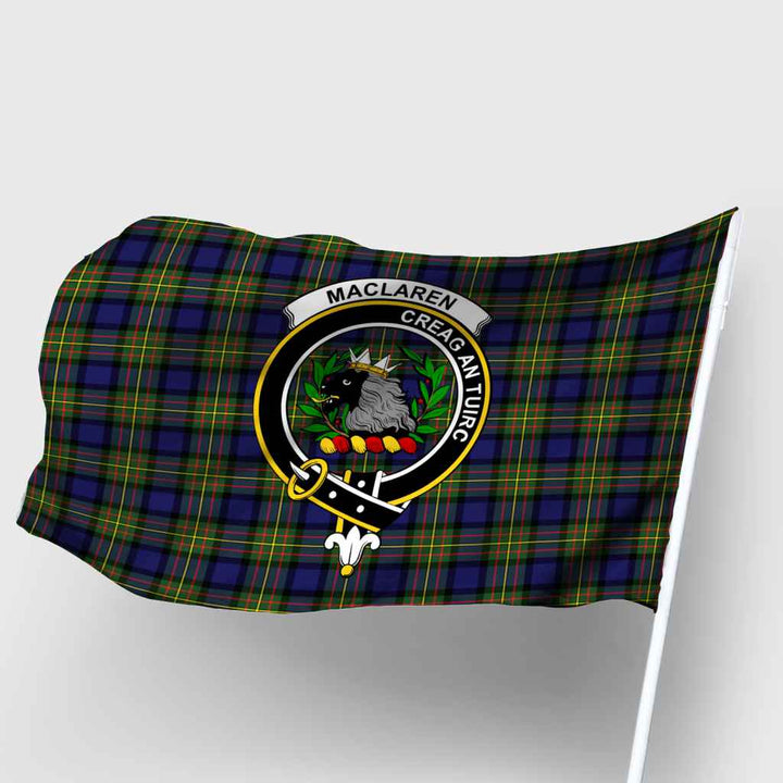 Scottish MacLaren Clan Crest Tartan Flag Parade Tartan Plaid 2