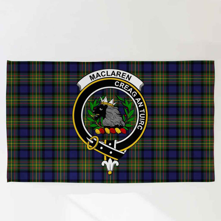 Scottish MacLaren Clan Crest Tartan Flag Parade Tartan Plaid 3