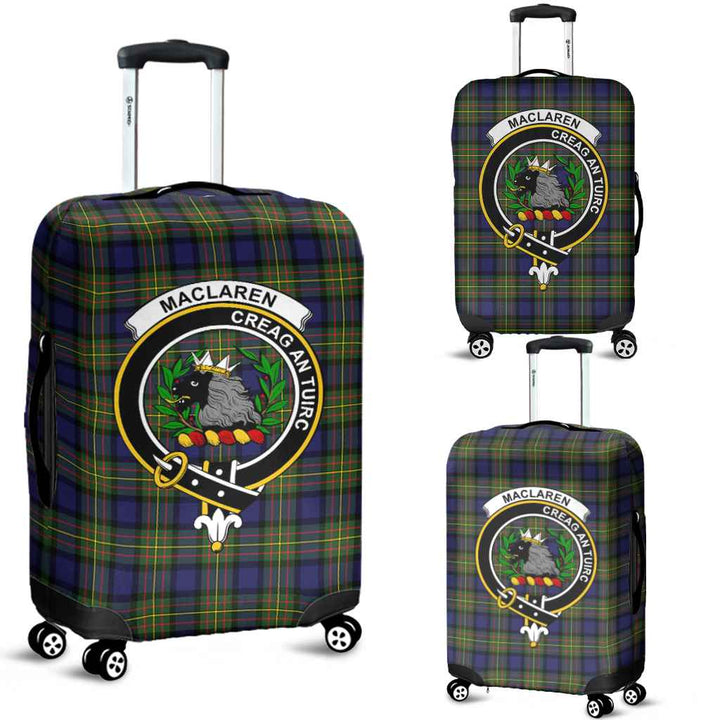 Scottish MacLaren Clan Crest Tartan Luggage Cover Tartan Plaid 1