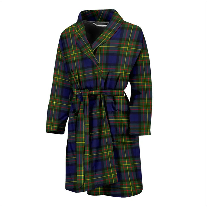 Scottish MacLaren Modern Clan Tartan Bathrobe 2