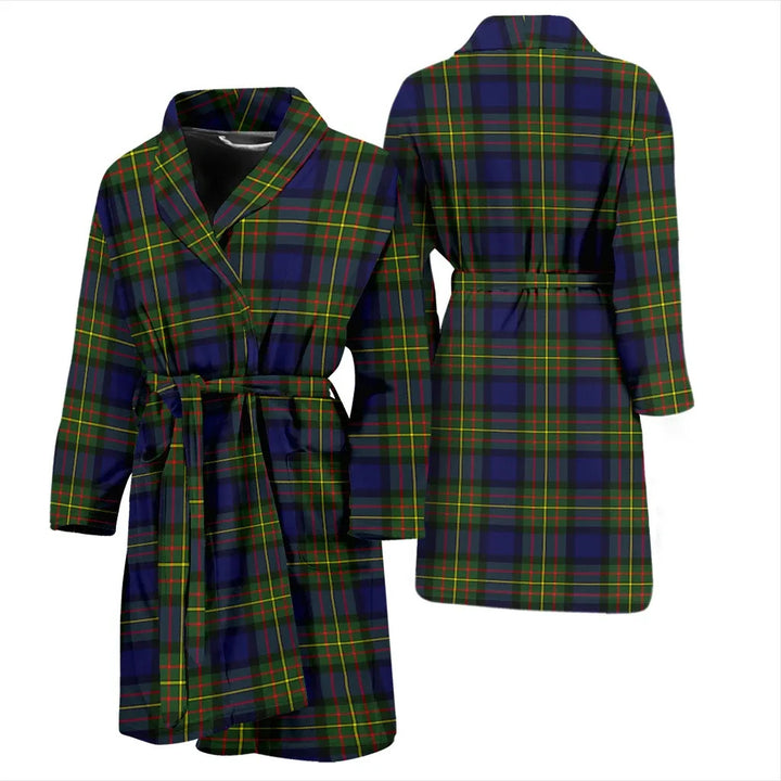 Scottish MacLaren Modern Clan Tartan Bathrobe 3