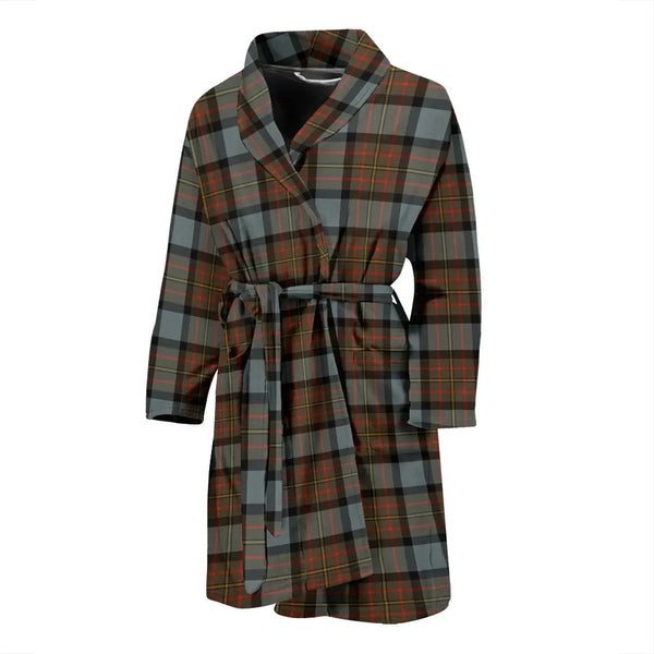 Scottish MacLaren Weathered Clan Tartan Bathrobe 2