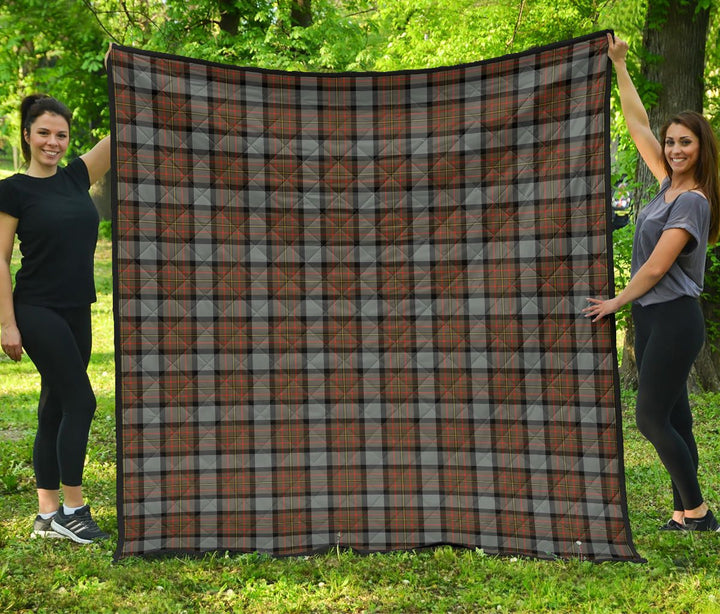 Scottish MacLaren Weathered Clan Tartan Quilt Tartan Plaid 1