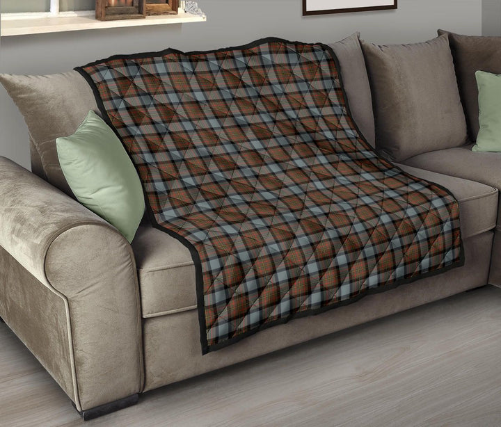 Scottish MacLaren Weathered Clan Tartan Quilt Tartan Plaid 8