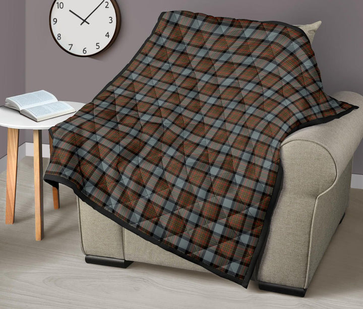 Scottish MacLaren Weathered Clan Tartan Quilt Tartan Plaid 9