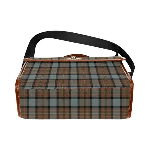 Scottish MacLaren Weathered Clan Tartan Waterproof Canvas Bag Tartan Plaid 5