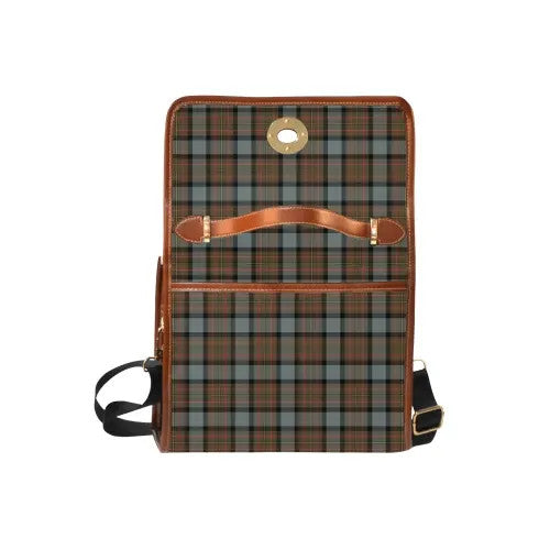 Scottish MacLaren Weathered Clan Tartan Waterproof Canvas Bag Tartan Plaid 6