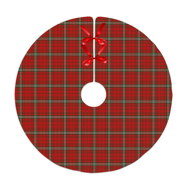 Scottish MacLay Modern Clan Tartan Christmas Tree Skirt No Tassels 1 Tartan Plaid