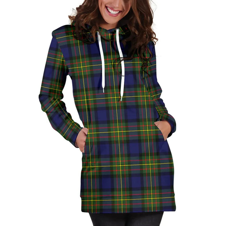 Scottish MacLay Modern Clan Tartan Hoodie Dress