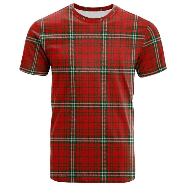 Scottish MacLay Modern Clan Tartan T-Shirt Front Side Tartan Plaid
