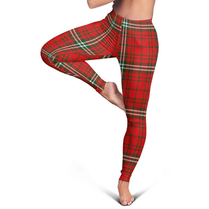 Scottish MacLay Modern Clan Tartan Women Leggings Tartan Plaid 5
