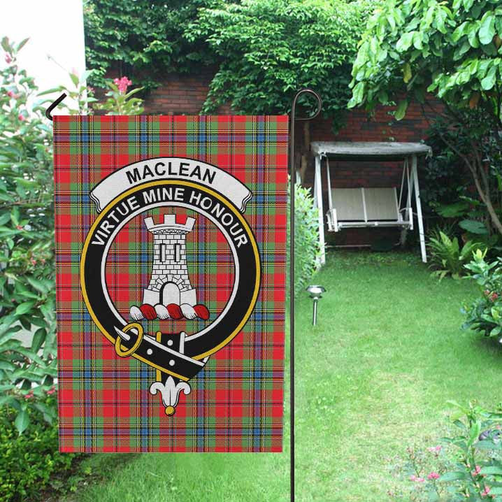 Cairns Tartan Crest Garden Flag - Celtic Thistle Style