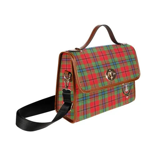 Scottish MacLean Clan Crest Tartan Waterproof Canvas Bag Tartan Plaid 3