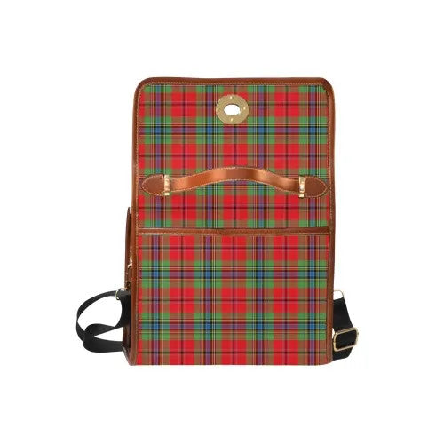 Scottish MacLean Clan Crest Tartan Waterproof Canvas Bag Tartan Plaid 6