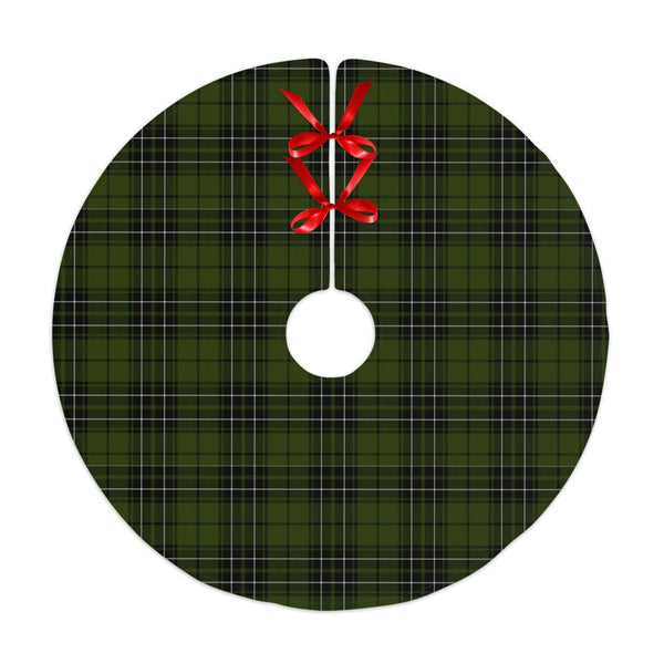 Scottish MacLean Hunting Clan Tartan Christmas Tree Skirt No Tassels 1 Tartan Plaid