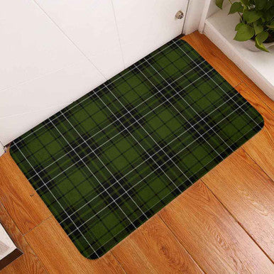 Scottish MacLean Hunting Clan Tartan Door Mat Tartan Plaid 3