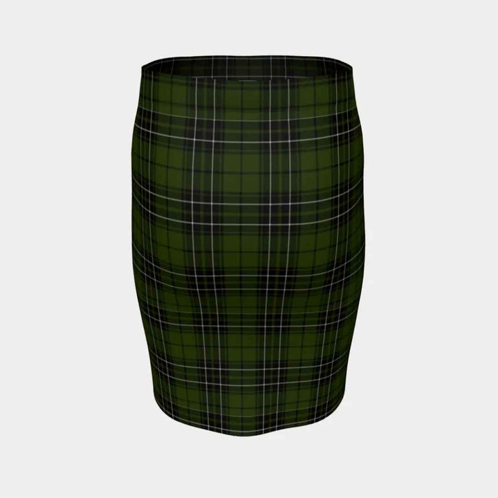 Scottish MacLean Hunting Clan Tartan Fitted Skirt Tartan Plaid 4