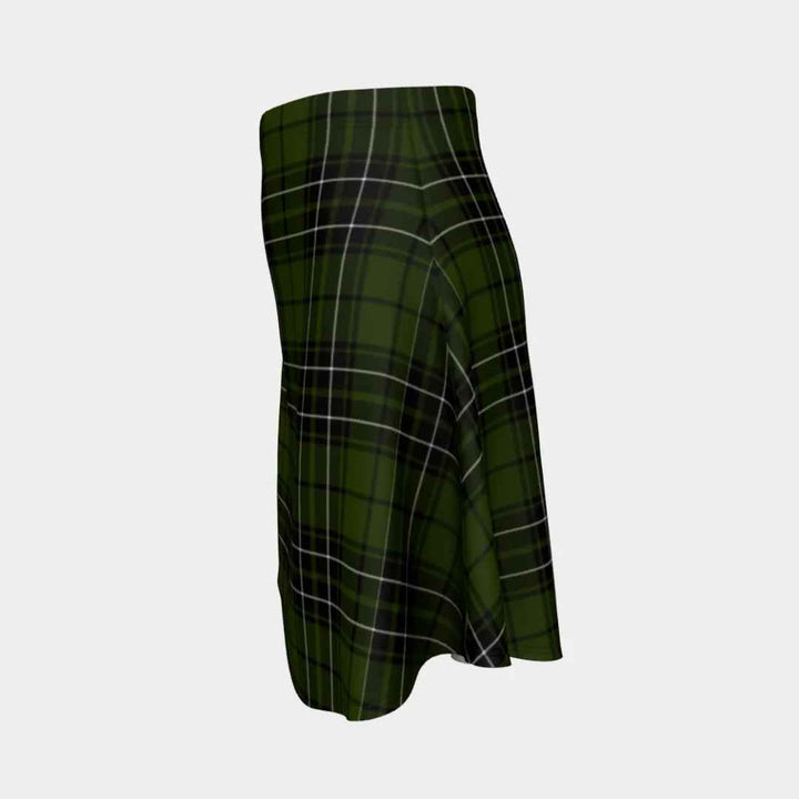 Scottish MacLean Hunting Clan Tartan Flare Skirt Tartan Plaid 2