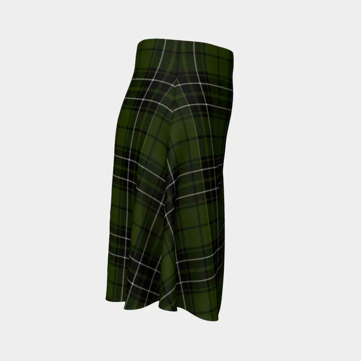 Scottish MacLean Hunting Clan Tartan Flare Skirt Tartan Plaid 3