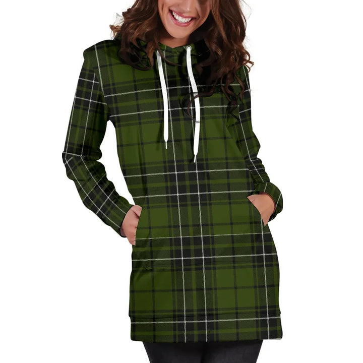 Scottish MacLean Hunting Clan Tartan Hoodie Dress