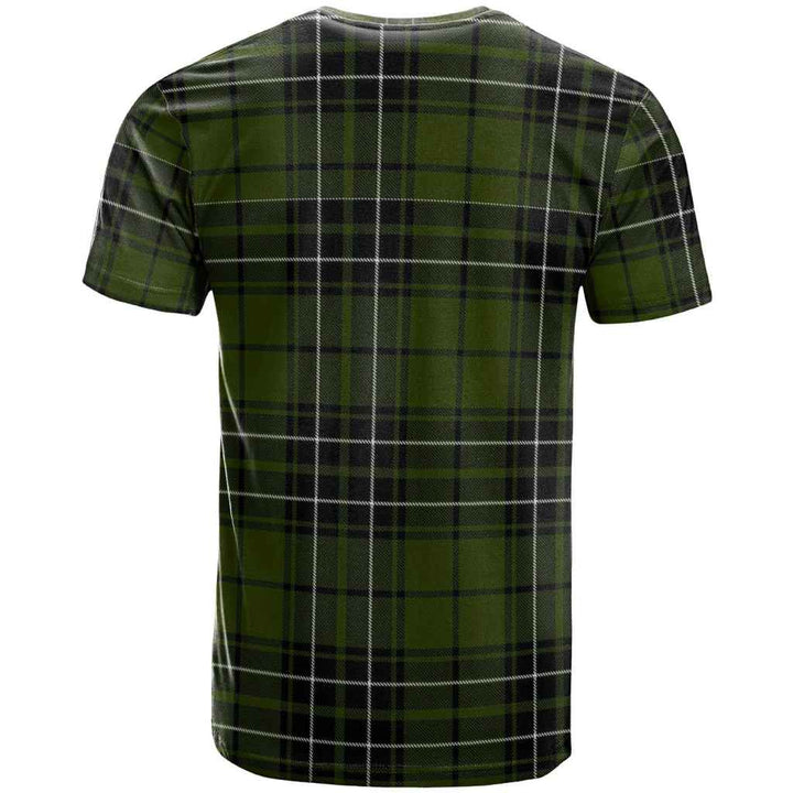 Scottish MacLean Hunting Clan Tartan T-Shirt Back Side Tartan Plaid