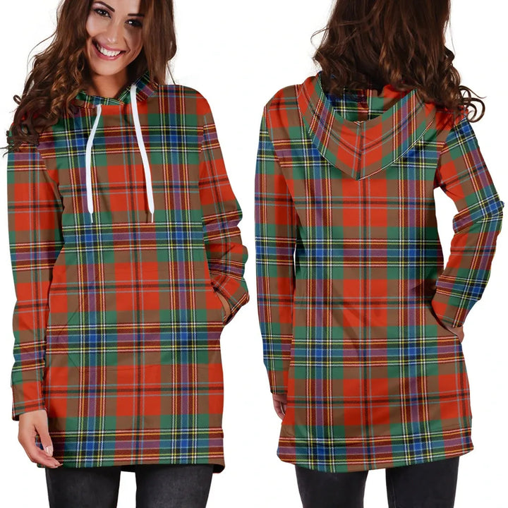 Scottish MacLean of Duart Ancient Clan Tartan Hoodie Dress