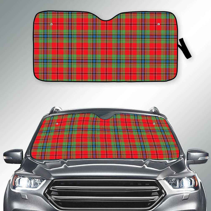 Scottish MacLean of Duart Modern Clan Tartan Car Windshield Sun Shade Tartan Plaid 2