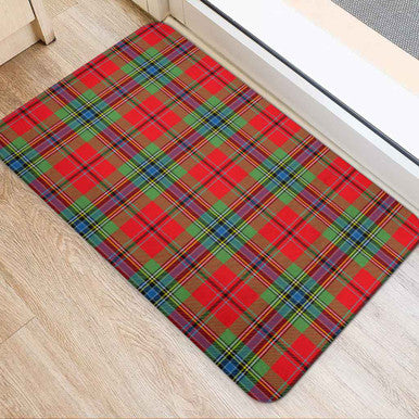 Scottish MacLean of Duart Modern Clan Tartan Door Mat Tartan Plaid 2